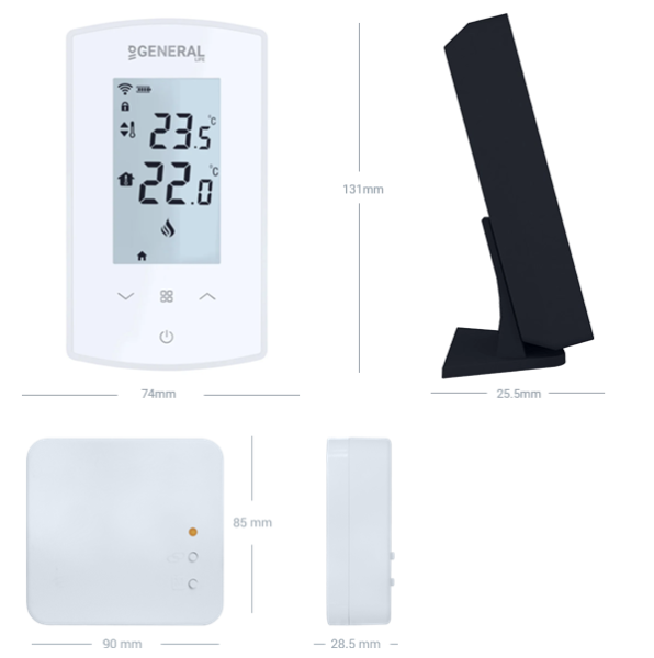 Комнатный термостат General HT 500S RF Wi-Fi